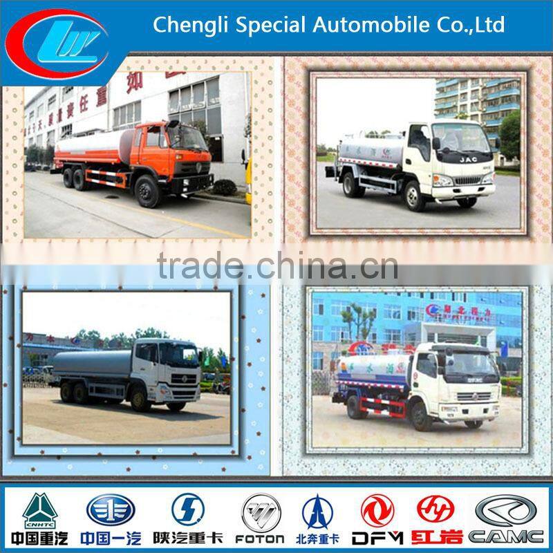 2000 liter mini water bowser truck