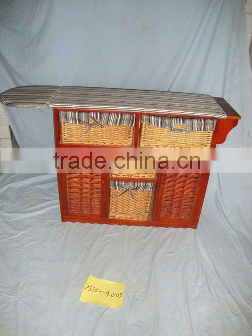 multi fuction wooden ironing table