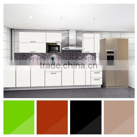 uv kitchen doors shiny color