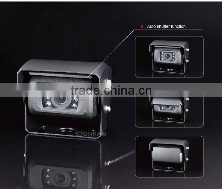 Waterproof reverse camera with auto shutter