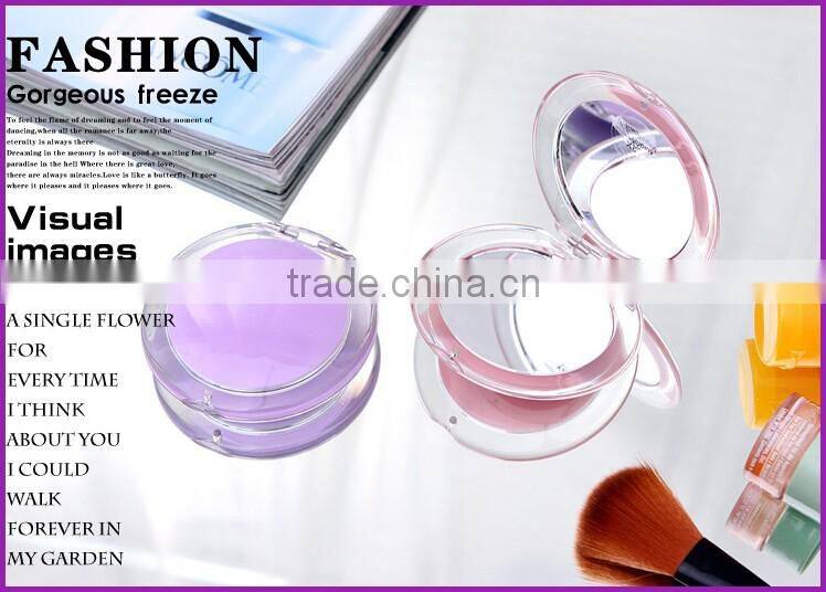 New design round double sides magnifying of mirror round double sides magnifying circle mirror