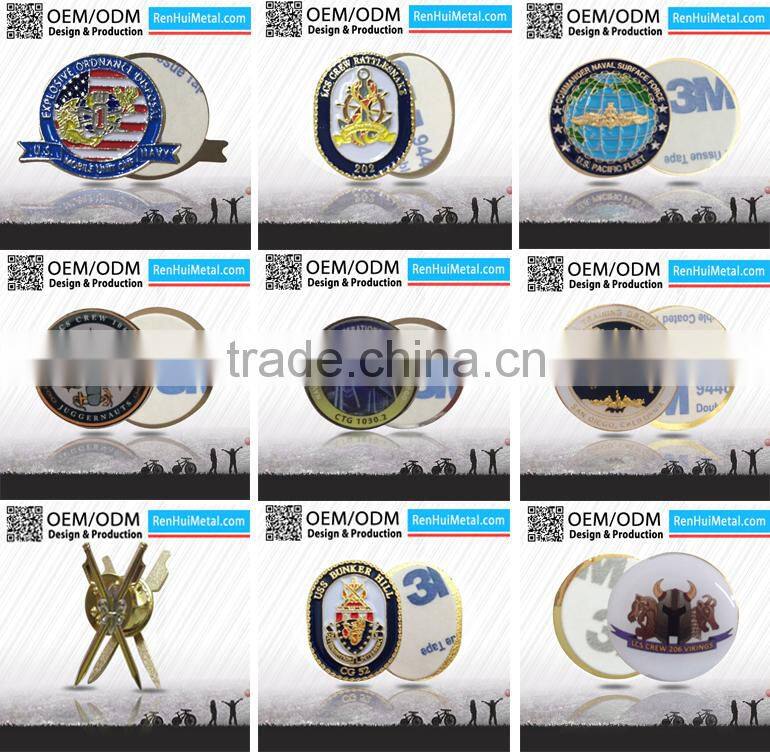 Supply cheapest custom souvenir russia military metal lapel pin badge