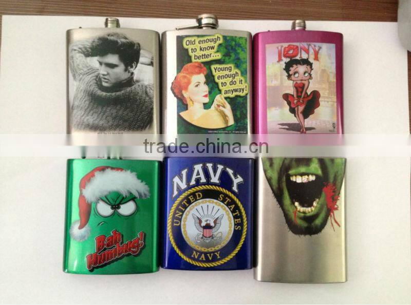 Factory supply stainless steel wine cup with HIP FLASK