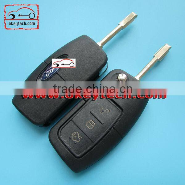 Okeytech ford key cover Ford Mondeo remote key shell for ford remote flip key