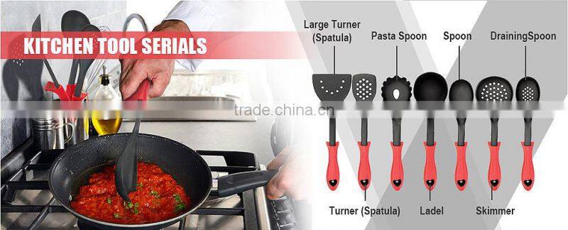 Hot Sale Alibaba 6 pcs Stainless Steel handle New Products As Seen As TV Kitchen Utensils Set