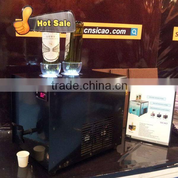 Chilled Alcoholic Drink Dispenser Pub Commecial Mini Freezer Bottle Display Shot Machine