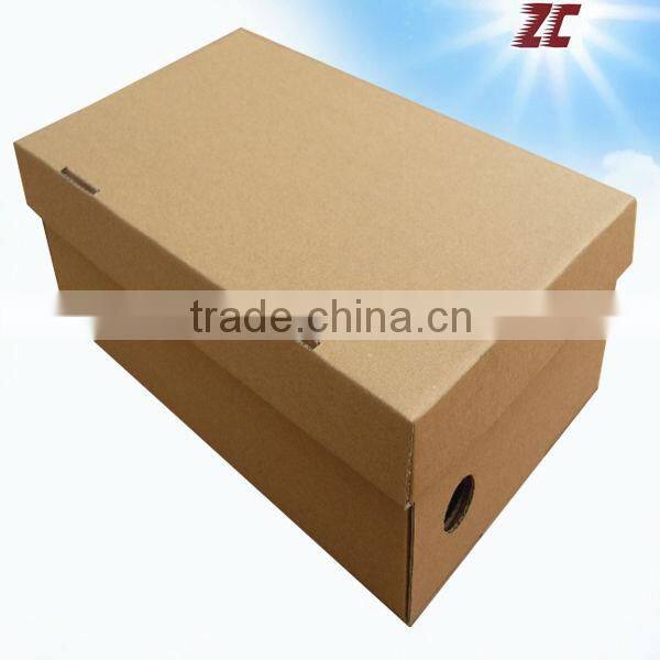 Hot Sale Corrugated Cardboard Shoe Box Factory Direct Sale