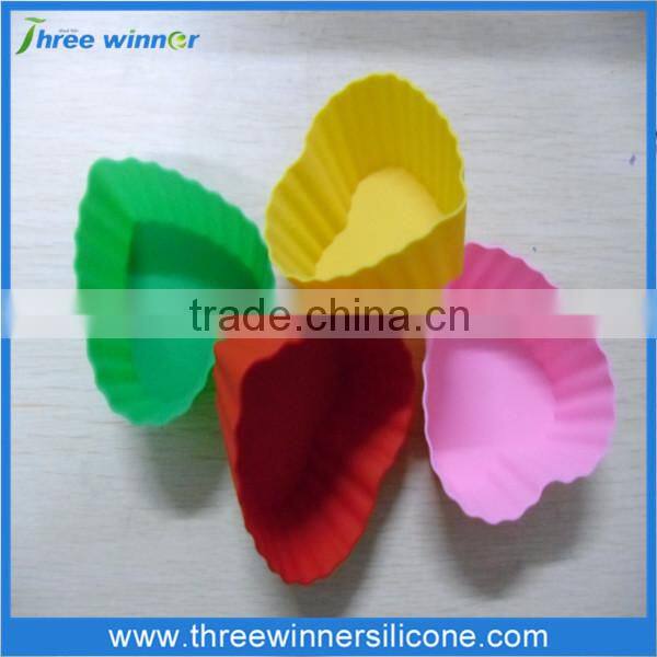 Baking heart shape cake silicone cupcake maker