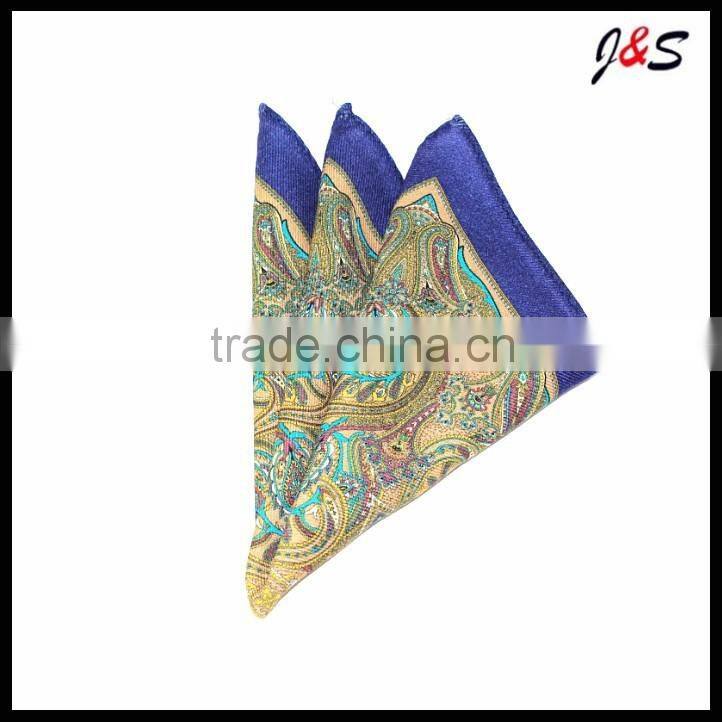 New fashion collection pocket square wool, woll pocket square for men