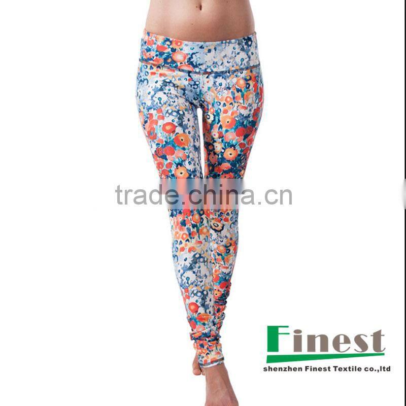 Ladies sexy tight pants colorful tight yoga leggings