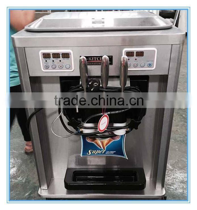 Unique apperance supply by LESTARS soft serve ice cream machine