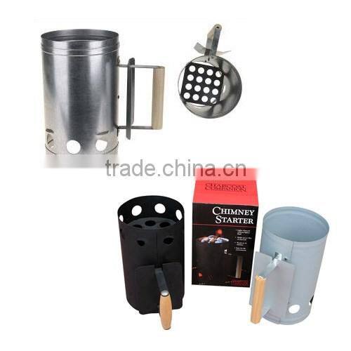 Galvanization BBQ charcoal grill fire starter