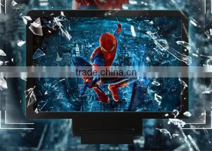 3D mobile phone screen magnifier / Foldable HD stand cellphone expander