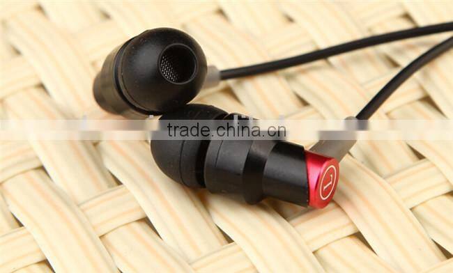 hot sell new design earphone best metal in -ear earphone with mic for mobile phone