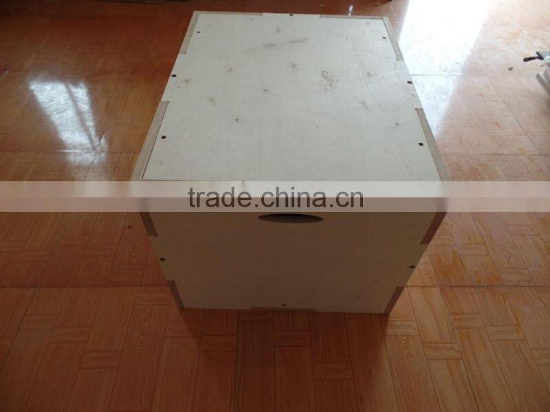 Heavy Duty Crossfit plywood jump box/ 30*24*20 INCH/ more heavy duty ,more stronger,more resonable design