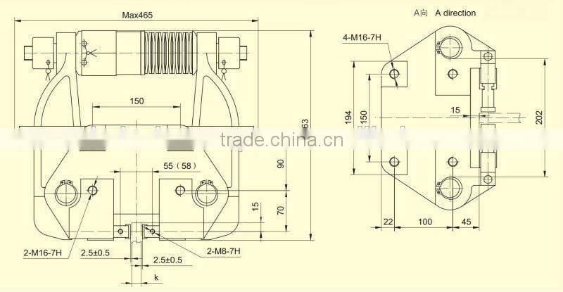 Spare Parts Speed Governor Mechanical Elevator