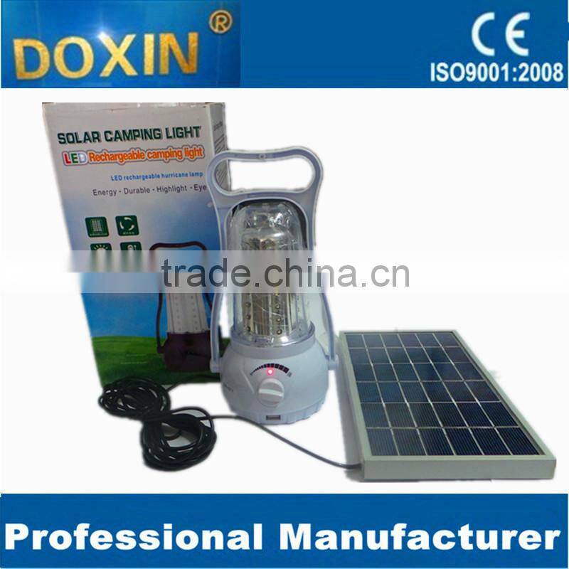 solar LED Rechargeable camping light