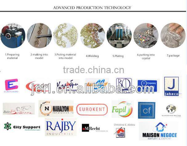 Crystal Banding Plastic with Clear Rhinestone 10 Yards Sew on Garment