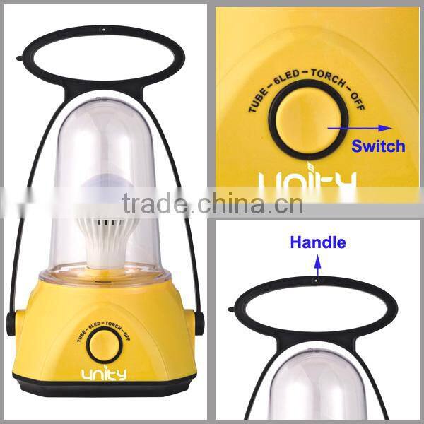 Energy Saving Multi-purpose Portable Rechargeable Camping Lamp