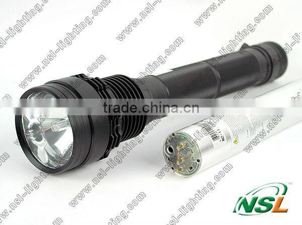 Tactical 50W HID Xenon Flashlight Torch 4500lm Dual Power 50W/38W HID Flashlight