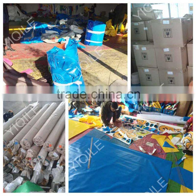 Blower inflatable games for children