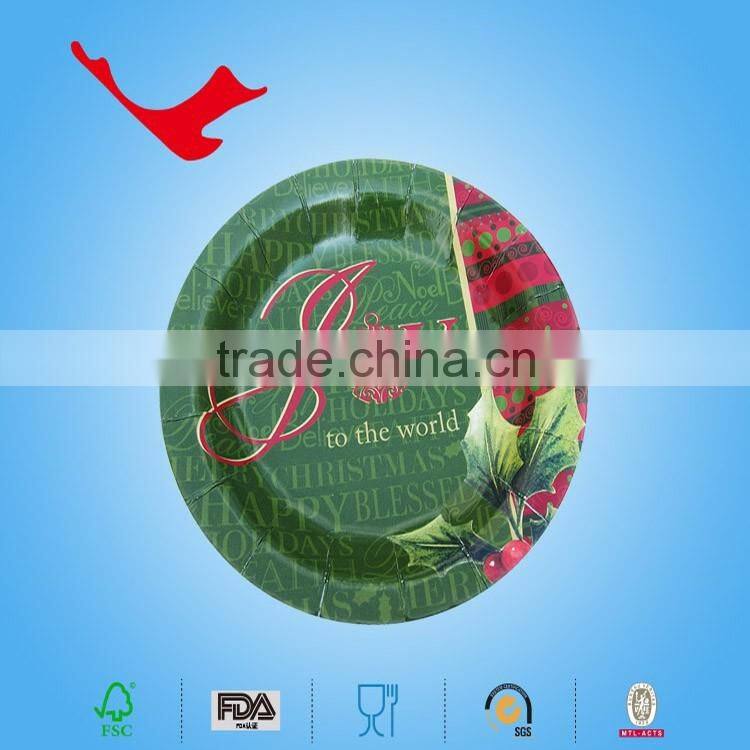 2016 xmas luxury dinner set, 2016 Christmas party plates