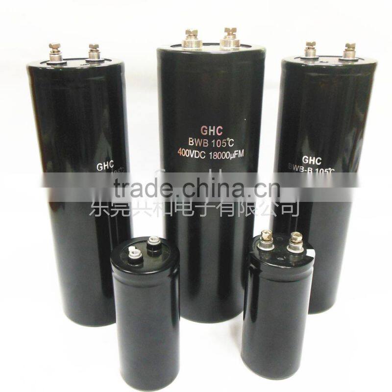 400v 6800uf AI capacitor ues for ac motor drives