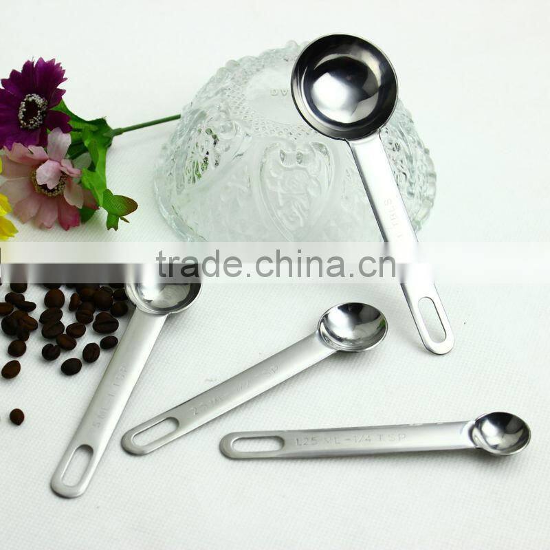 2015 best seller stainless steel measuring spoon/measuring cup, 4 in 1