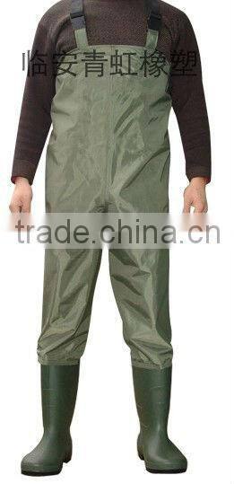 PVC wader . waterproof long pants