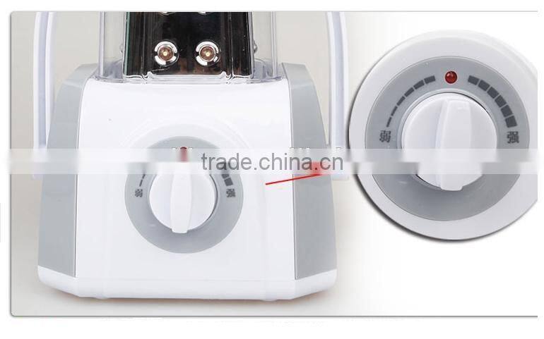 2014 Portable Silver Outdoor Solar Hurricane Lantern With Aluminium Alloy 3W Solar Panel