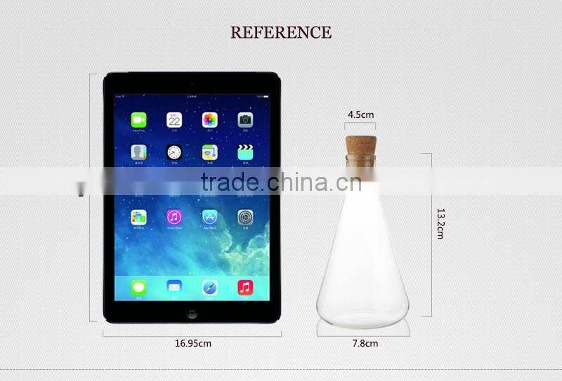 250ml china supplier hot sell borosil measuring liquids with wooden lid