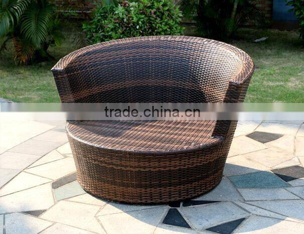 Outdoor Wicker Rattan Patio Sunbed Lounger Sofa Chair Furniture Set