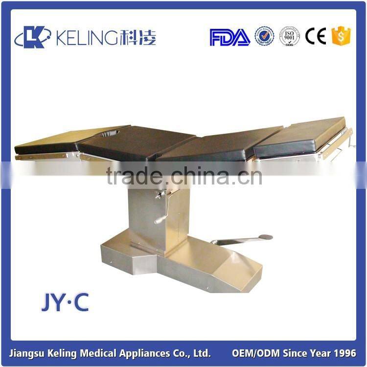 High quality alibaba china electro-hydraulic orthopedic operating tables,orthopedic compatible operating table