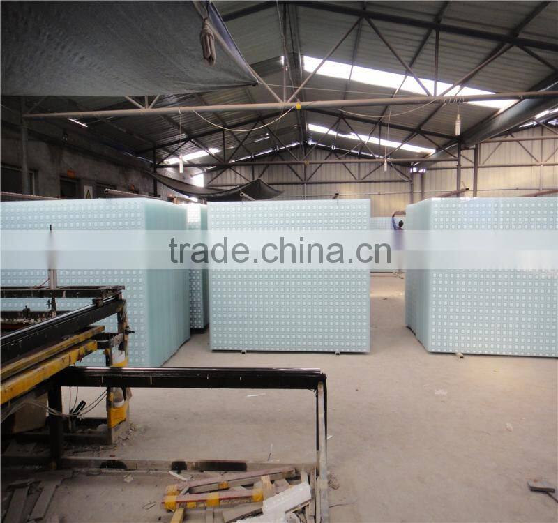 4mm 5mm 1220*2440 decoraive screen printing glass
