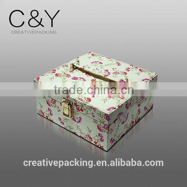 Sweet colorful leather jewelry gift box for wholesale