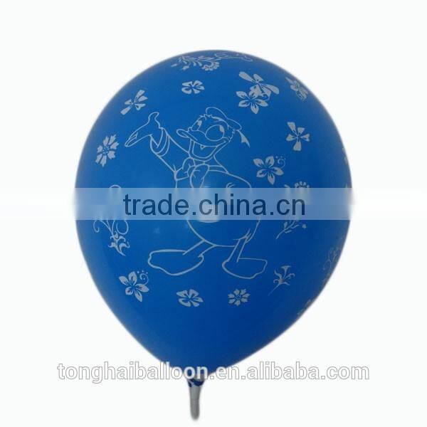 2016 factory price printed round balloon for party decoration