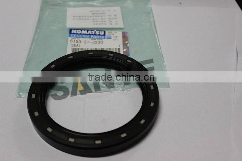 original parts S6D125-3 crankshaft front seal 6150-21-3230