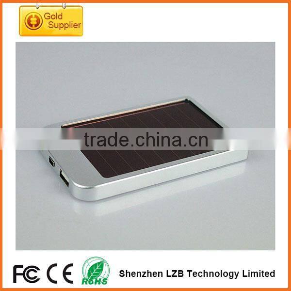 full capacity power solar rechargeable battery,portable design solar recharger