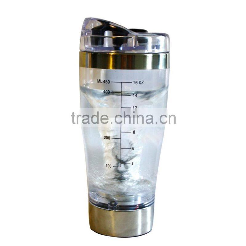 shenzhen cosylife supply patent self stirring coffee cup best juicer blender cup with scale