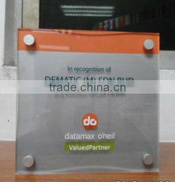 Free Standing Holder with Biz Card holder