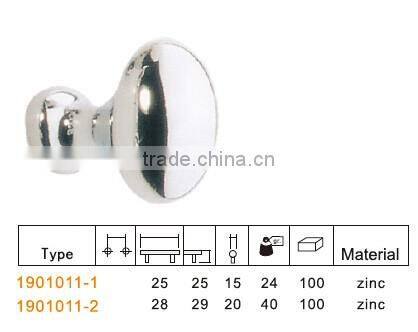 furniture zinc pull door knobs for wood cabinet door