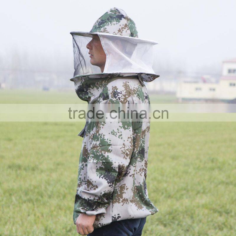 hot sale beekeeping clothing / cheap and durable bee suit half body