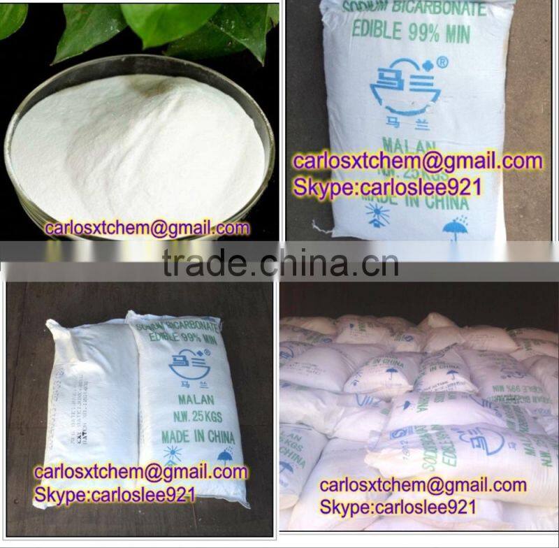 China manufacturer 99% Sodium Bicarbonate Food Grade / Feed Grade