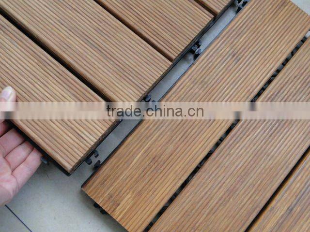 Carbonized Compressed Sauna bamboo flooring