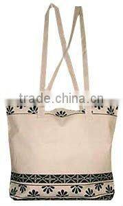 pink gingham cotton bags