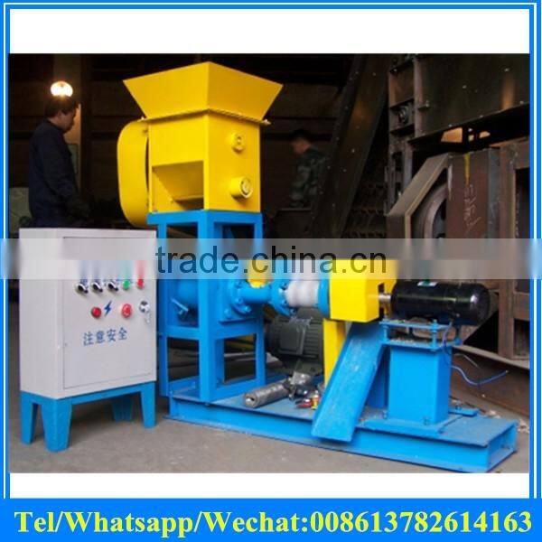 Commercial China Floating fish feed extruding machine/floating fish food machine