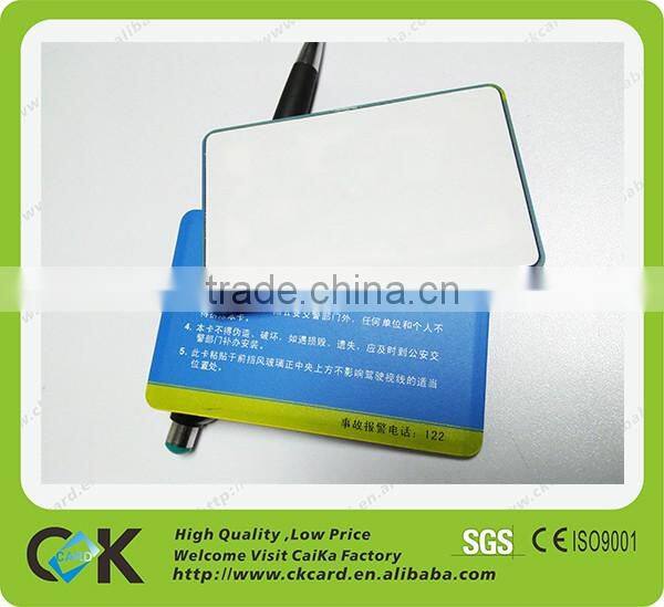 High quality ISO standard RFID labels printing logo