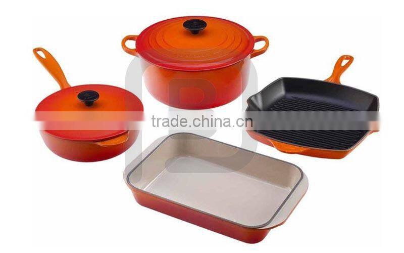 High Quality Wholesale Enamel Cast Iron Cookware