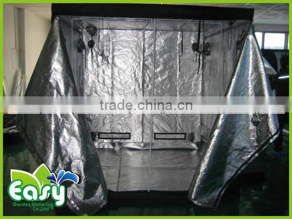 Hydropoinics Complete indoor grow tent kits 80x80x160cm with DWC bucket, LED grow light and ventilation equipment