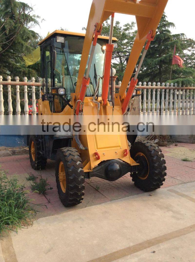 2015 tiny compact radlader small machine with xinchaiA498BT1 engine